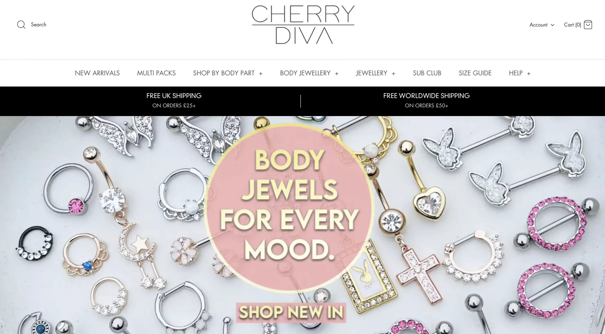 best shopify jewelry stores cherry diva