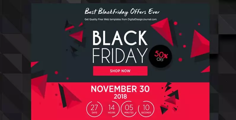 black friday ideas for small businesses landing page