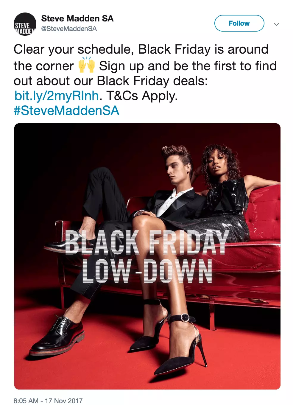 Black Friday social media campaigns email incentives