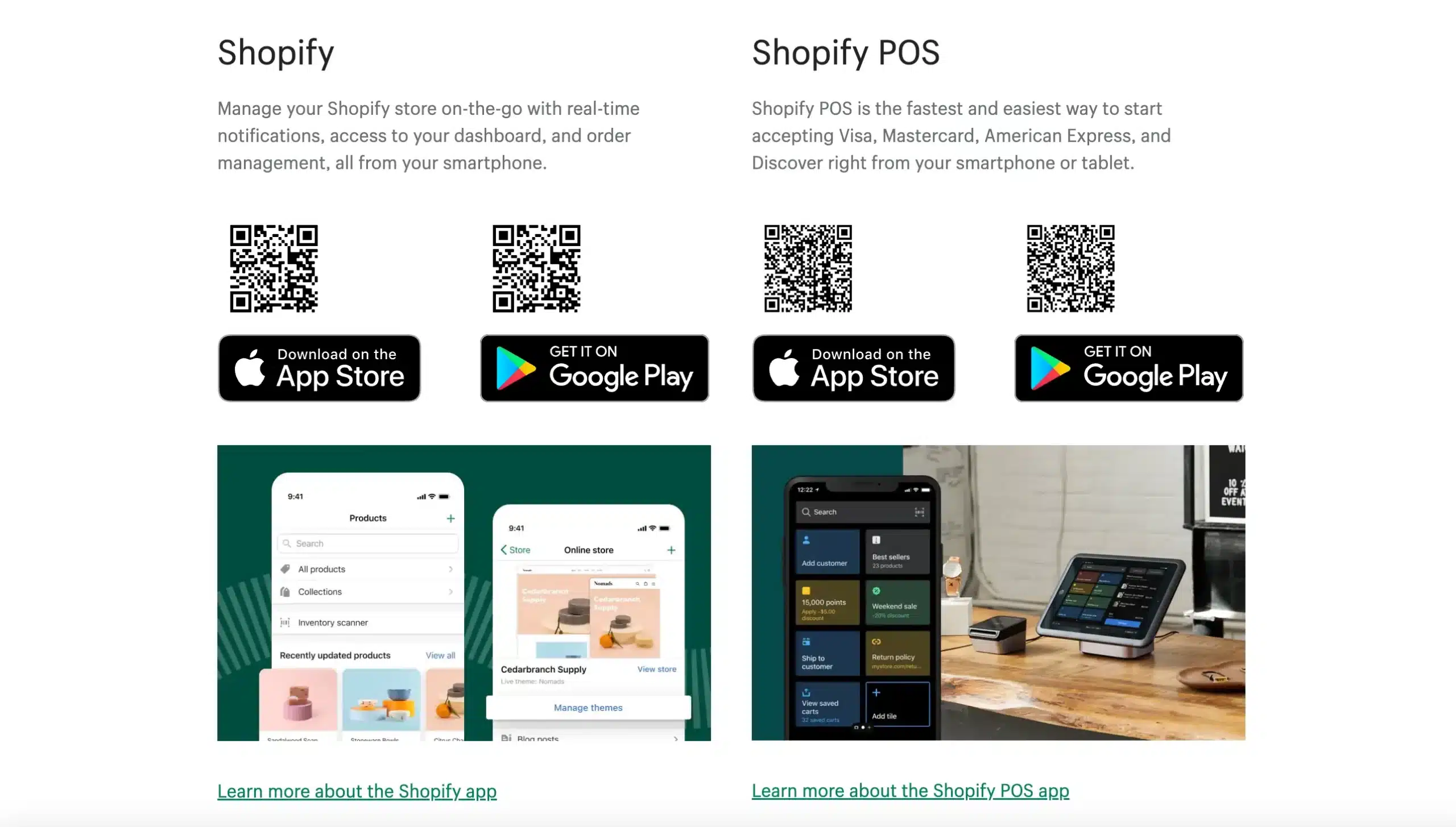 Scan to install Shopify App