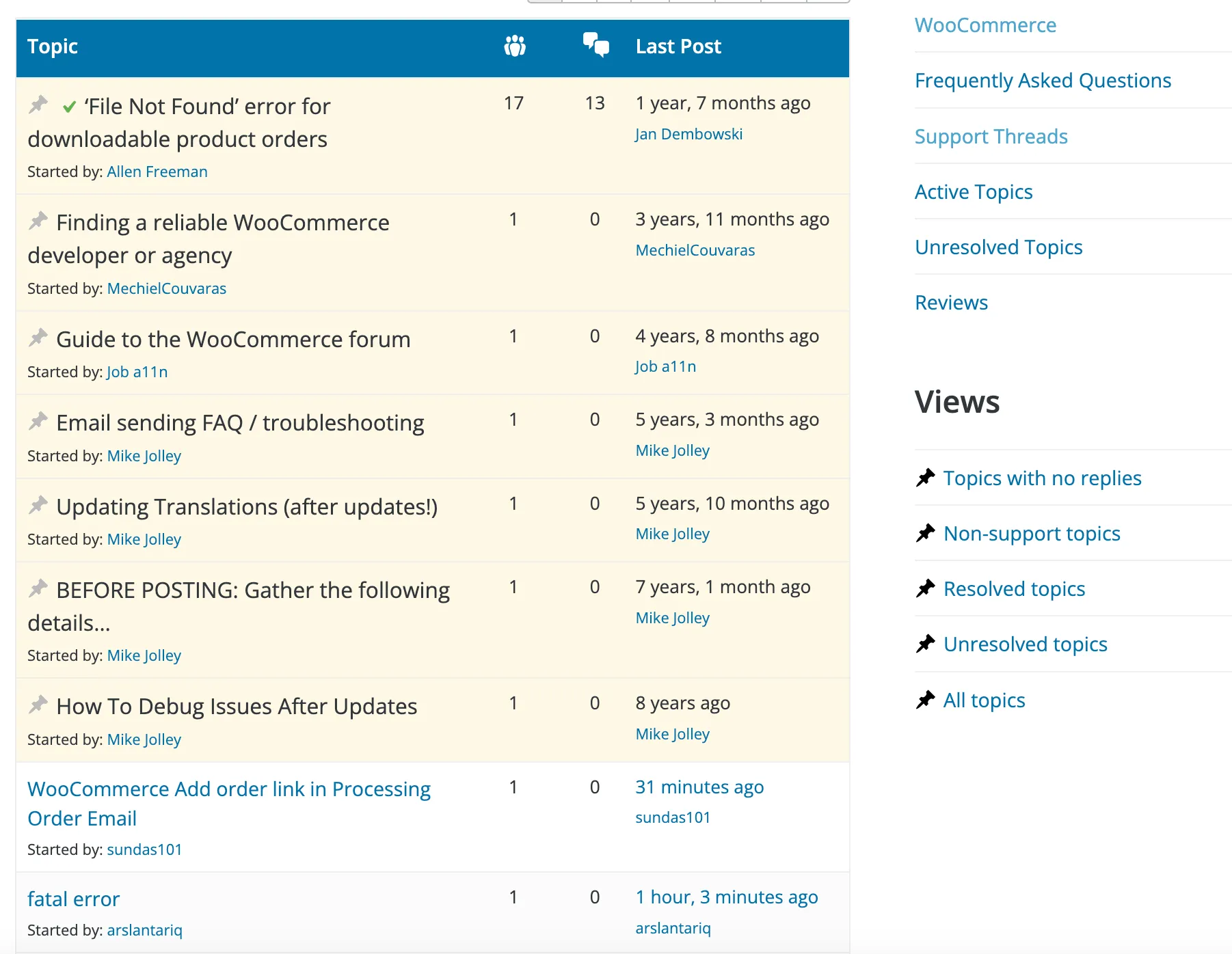 WooCommerce Community Forum