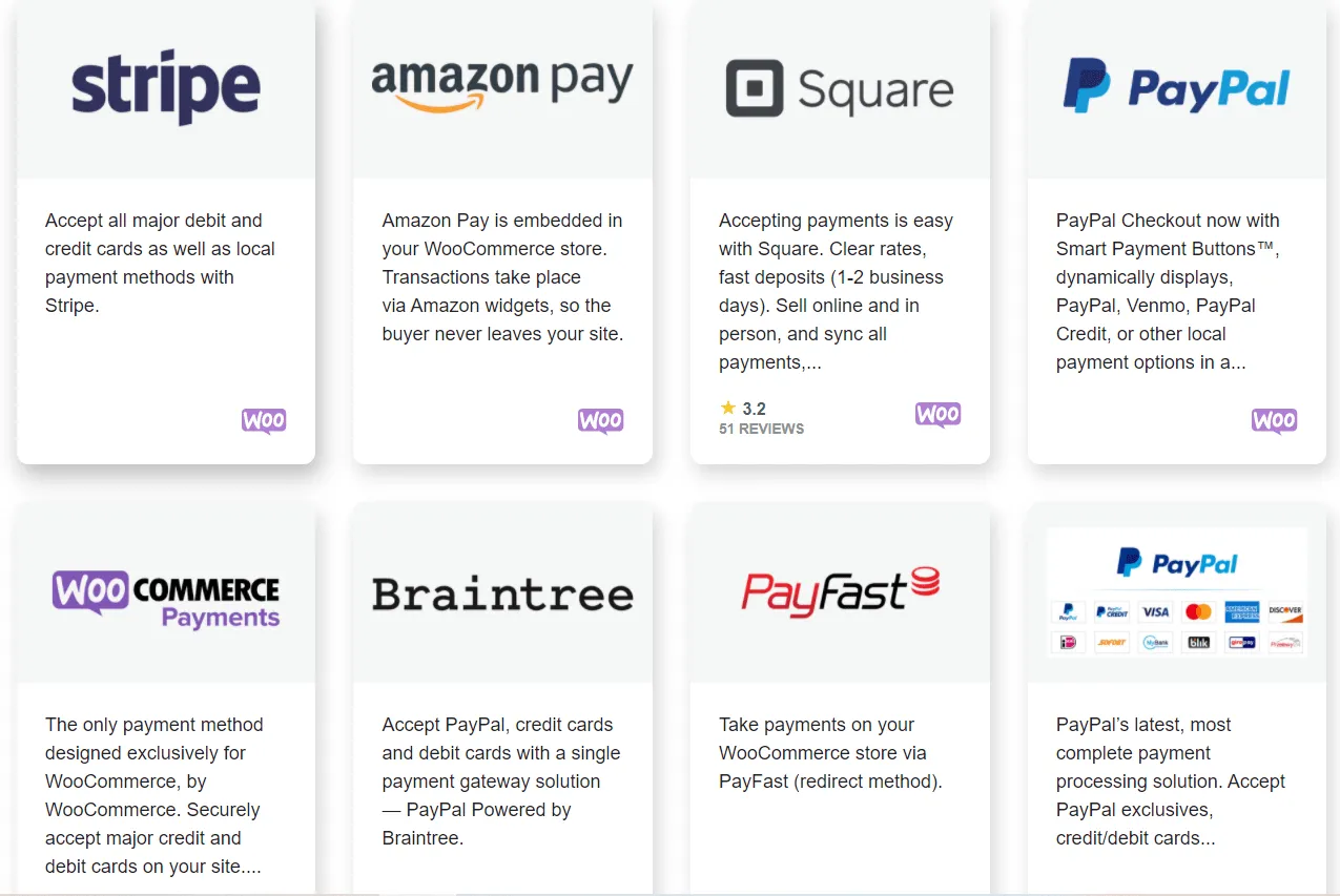 WooCommerce Payment Gateways