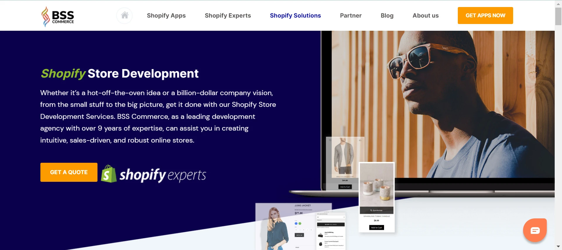 BSSCommerce Shopify theme development service