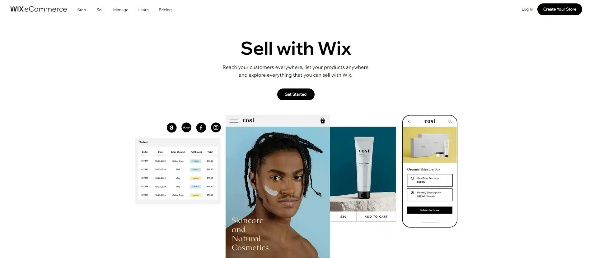 Wix website