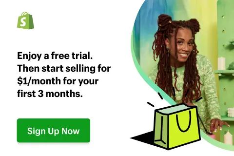 use Shopify for $1/month