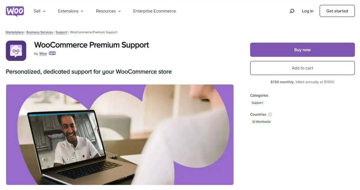 WooCommerce premium support