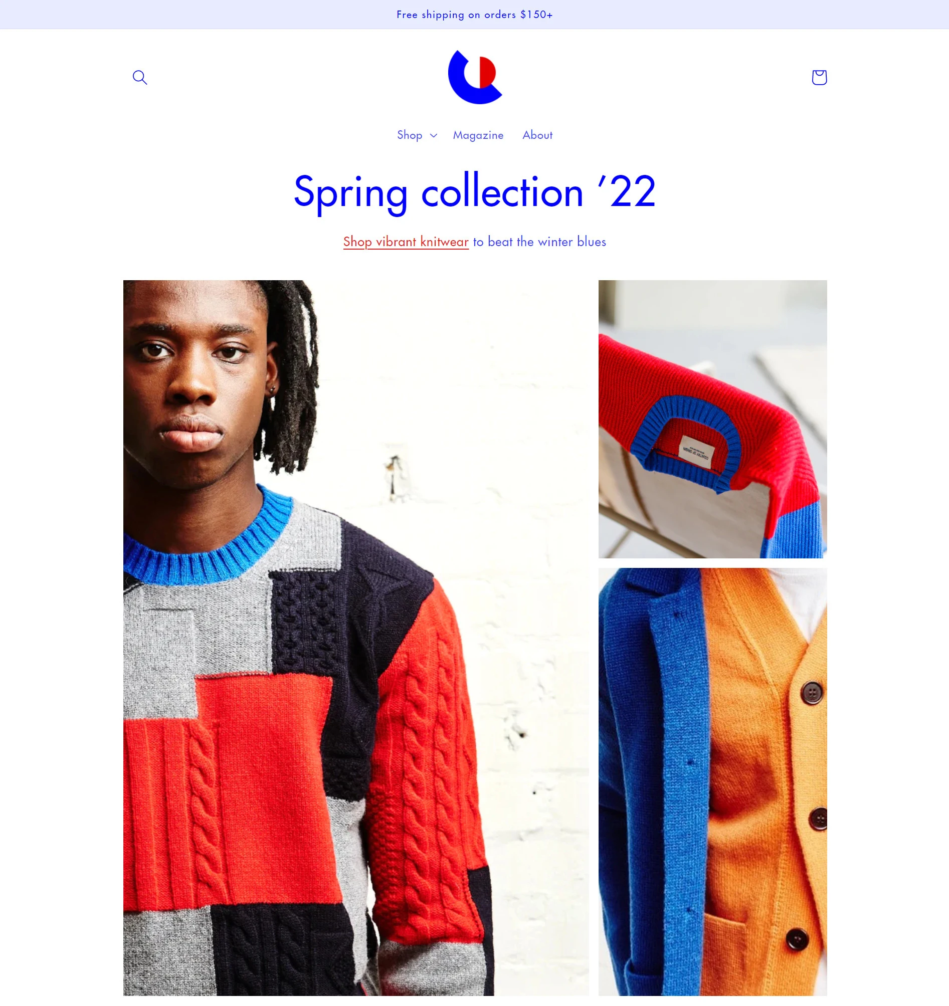 Colorblock Shopify fashion themes