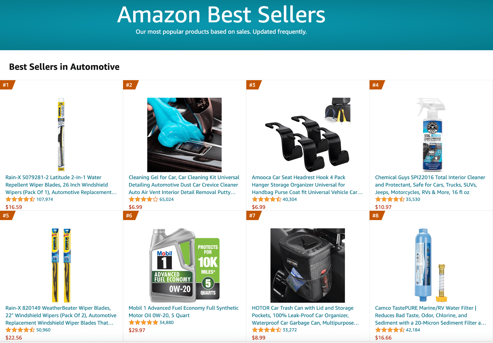 Amazon Best Sellers - Automotive
