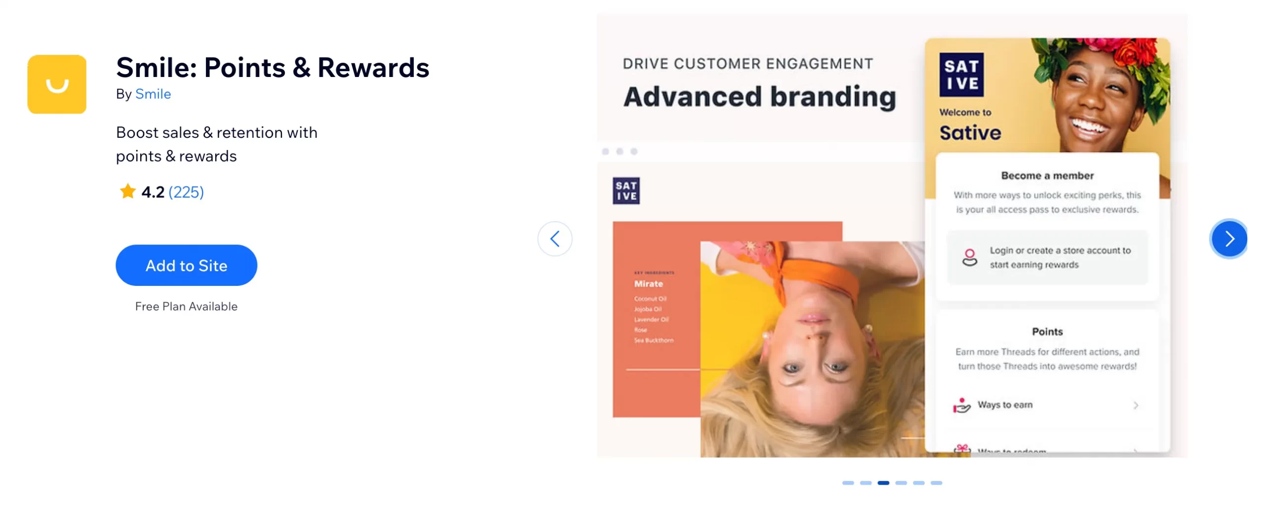 Points & Rewards best Wix apps for sales & conversion