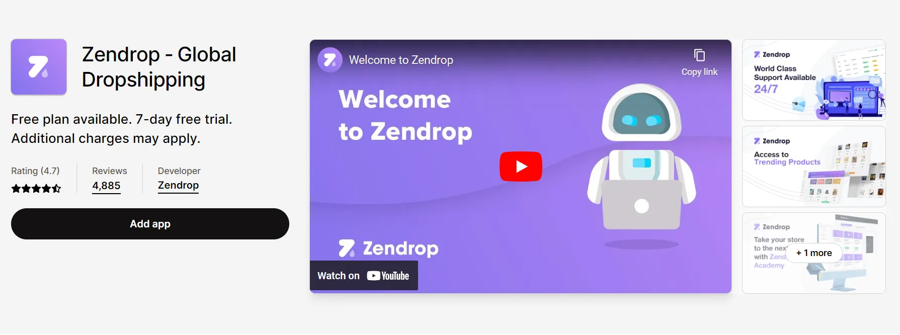 Zendrop best Shopify app for dropshipping
