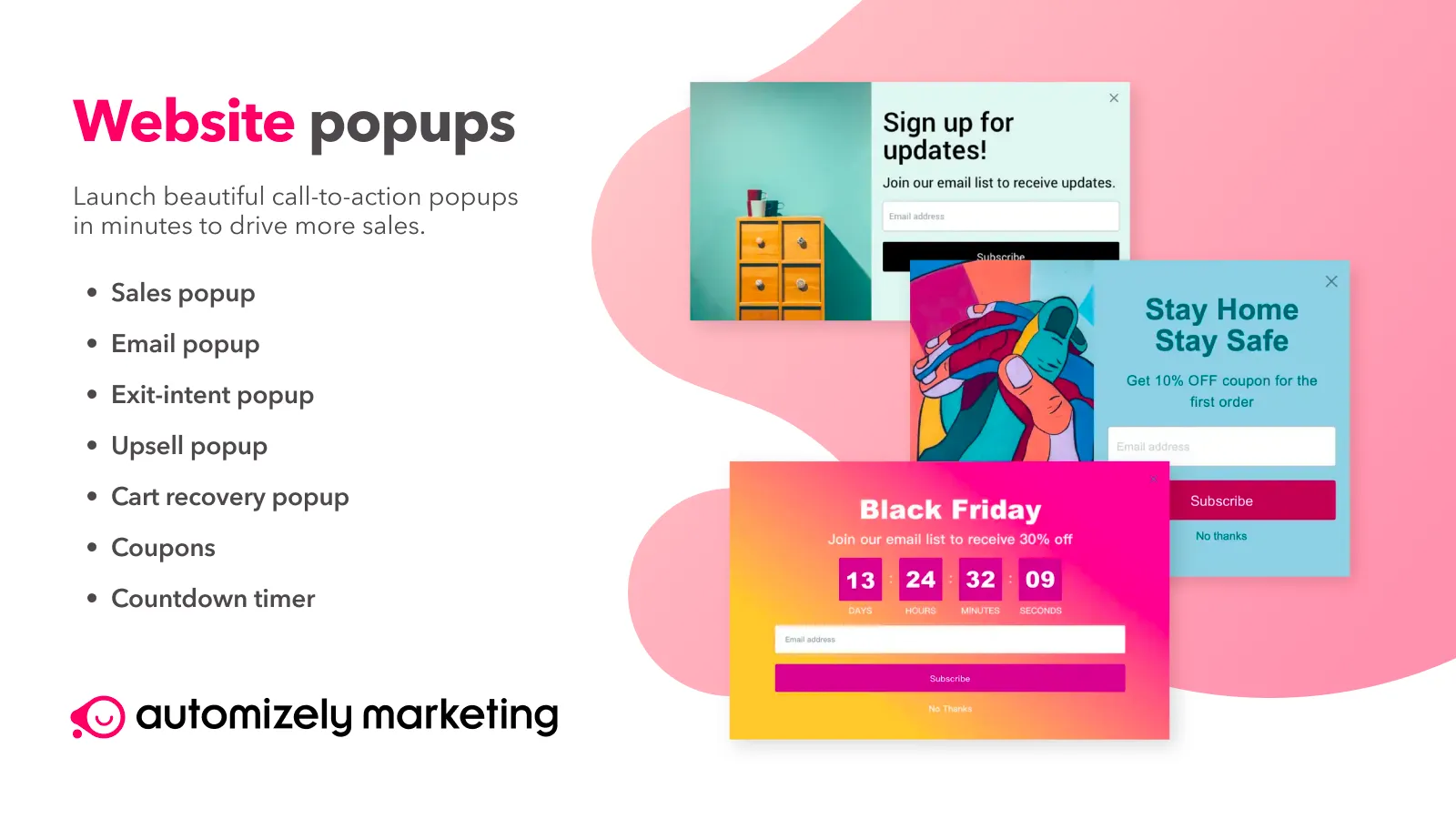 Shopify Pop Up Apps Automizely