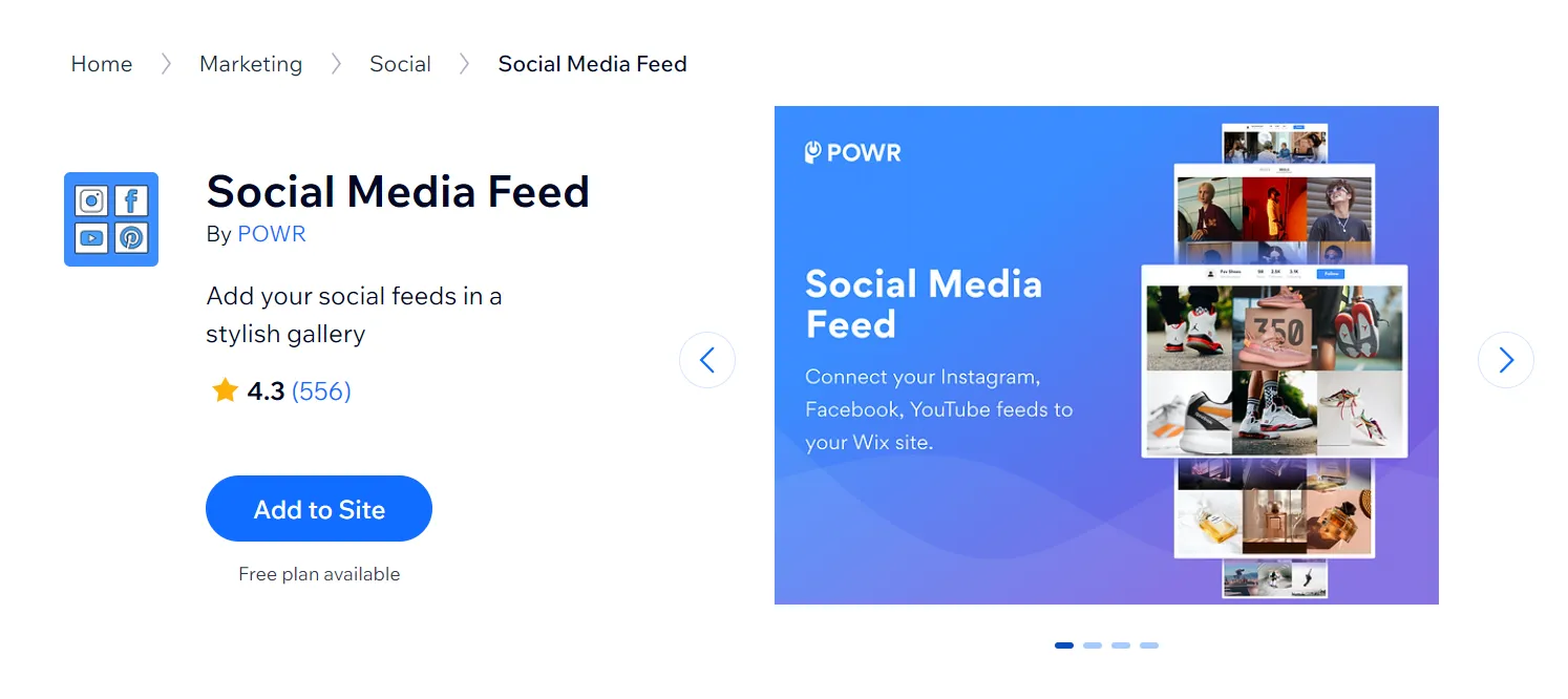 Social Media Feed