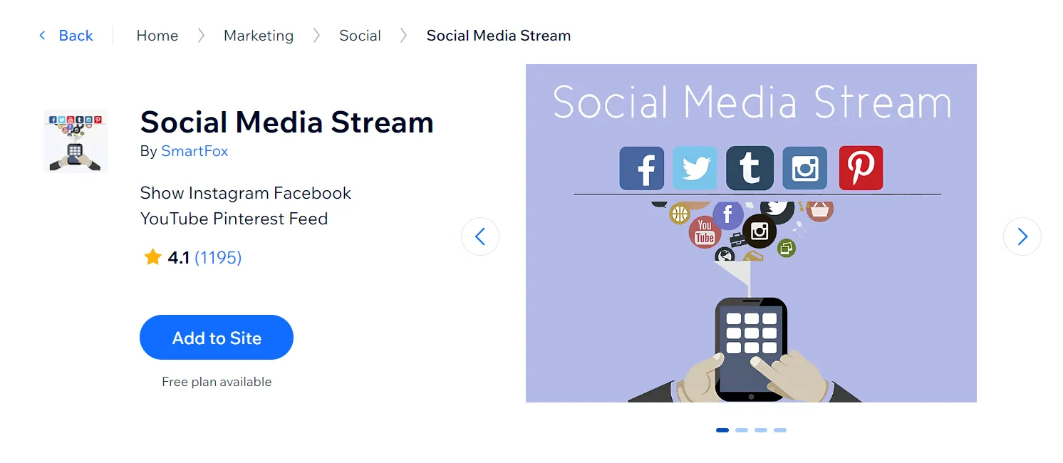 Social Media Stream