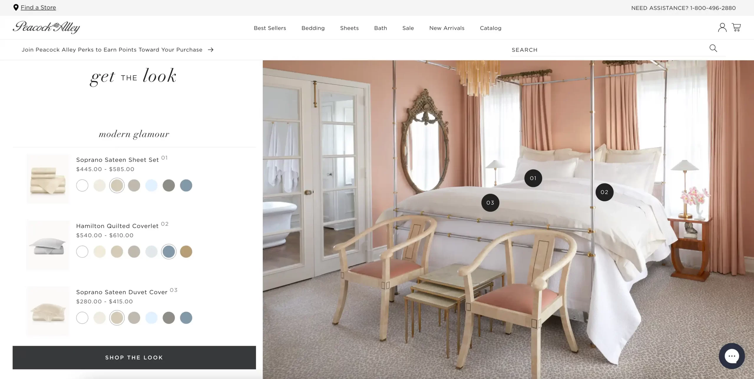Peacock Alley - Home furnishing brand on Shopify Plus 