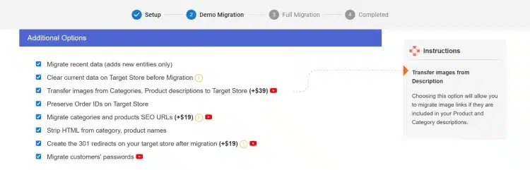 Import to WooCommerce - Additional Options