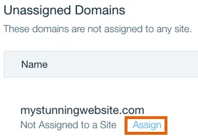 how to change domain name on wix