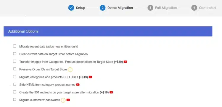 LitExtension Additional Options