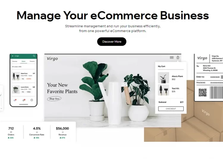 wix ecommerce review store management