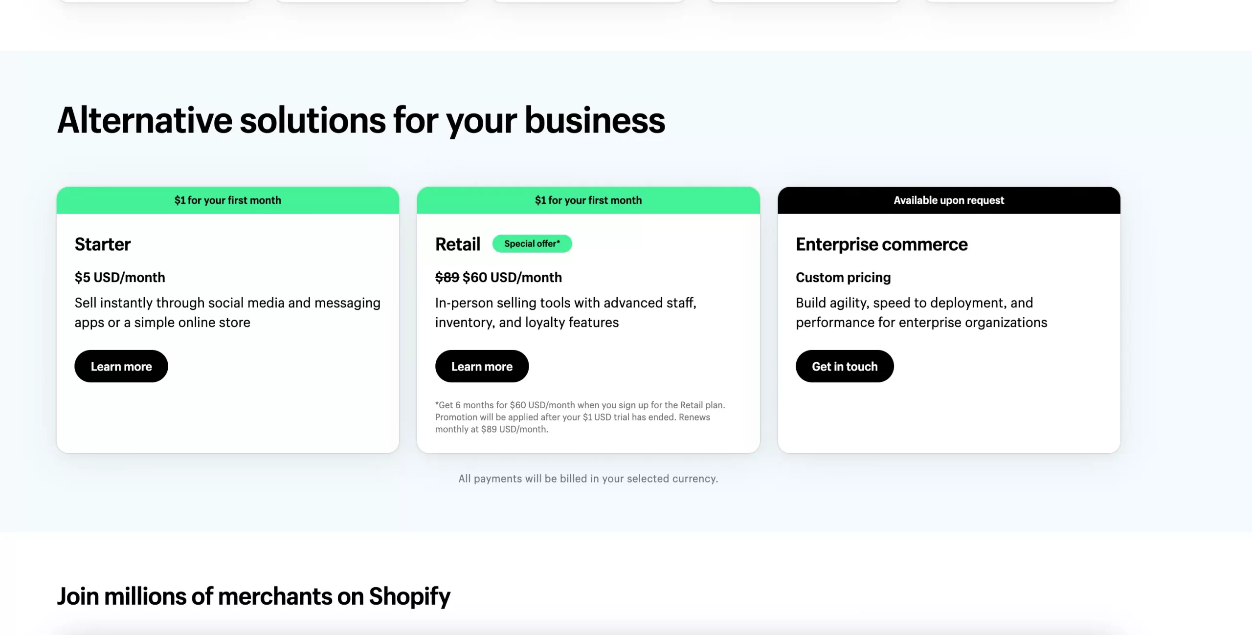 Shopify or Prestashop: Shopify additional alternatives
