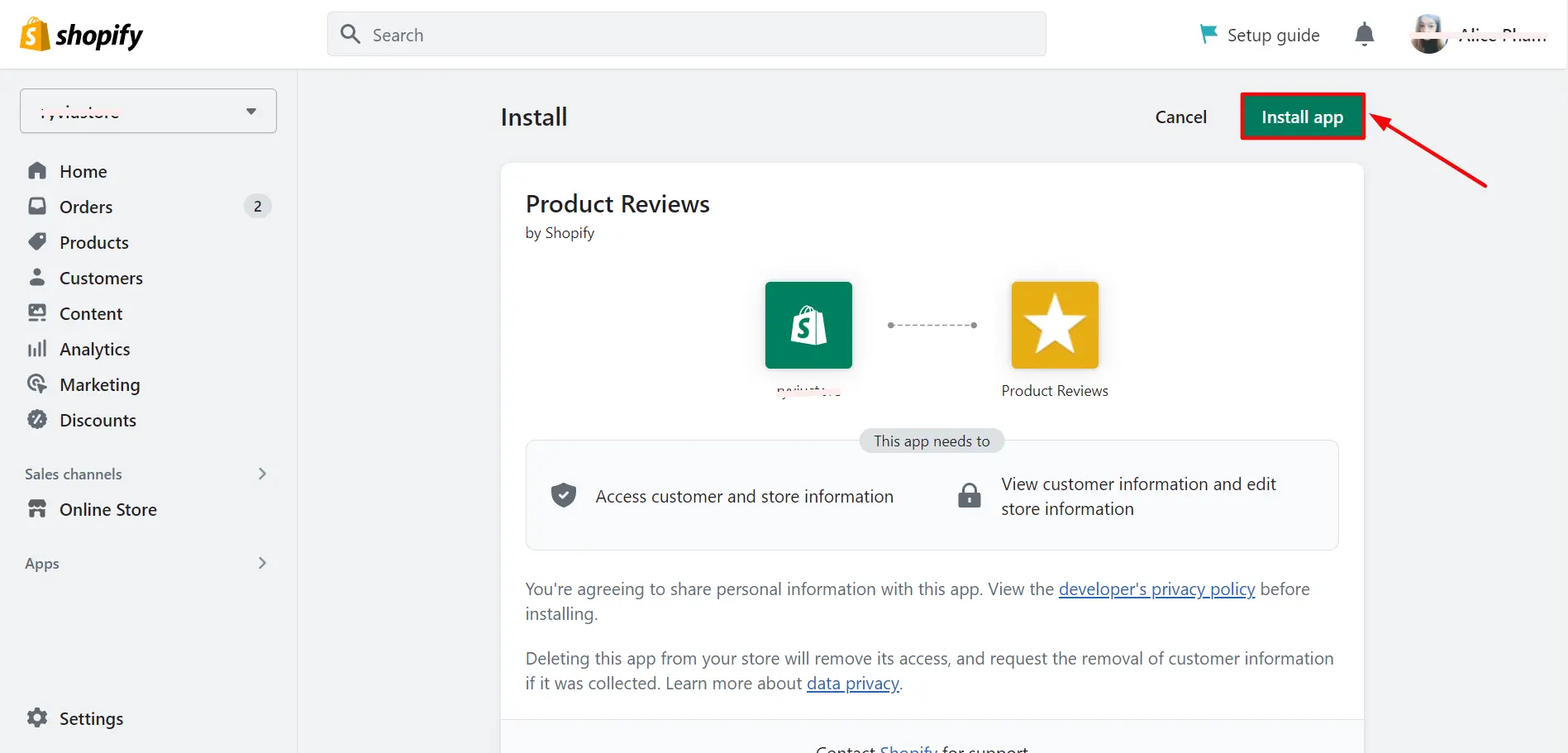 how to add reviews on shopify