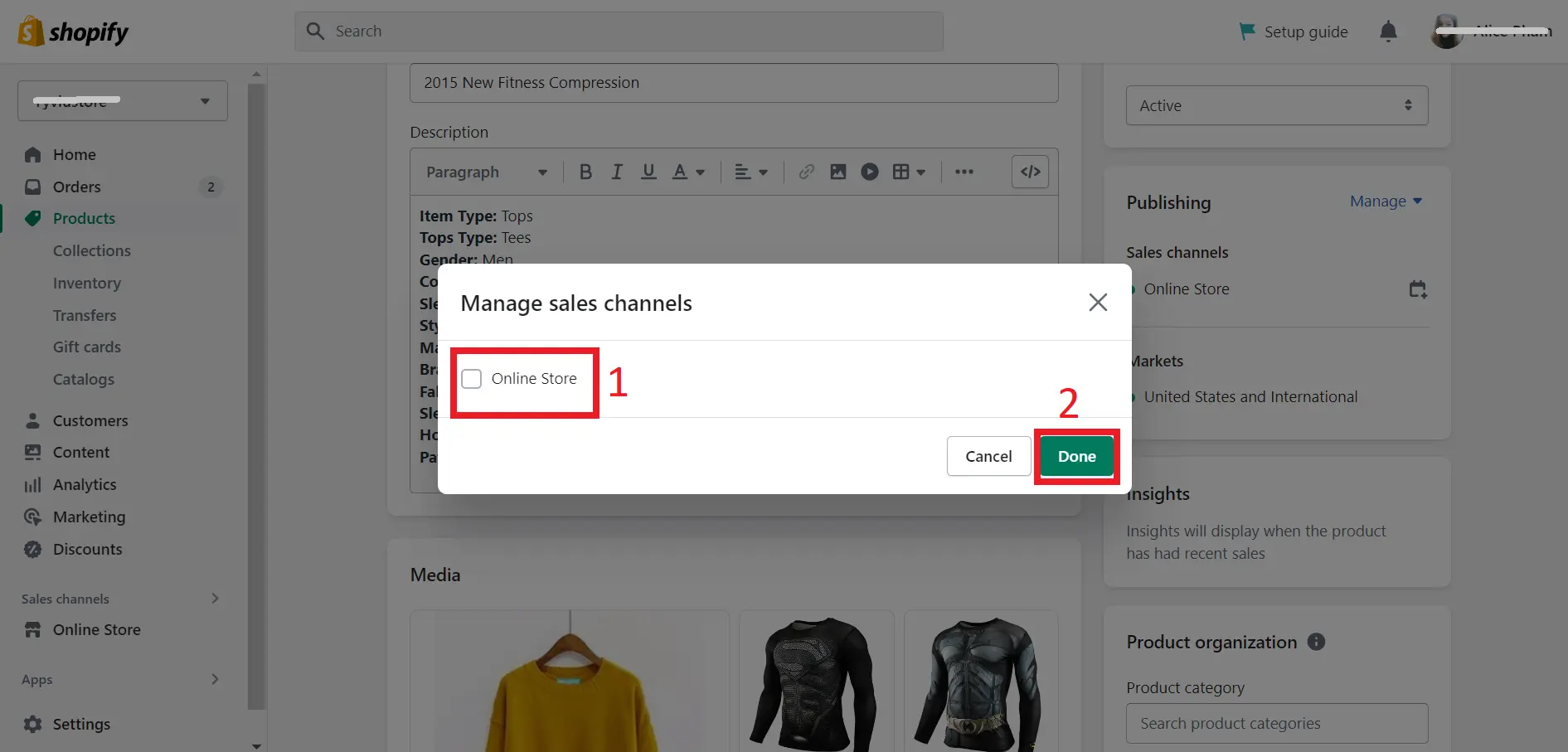 how to hide products in shopify