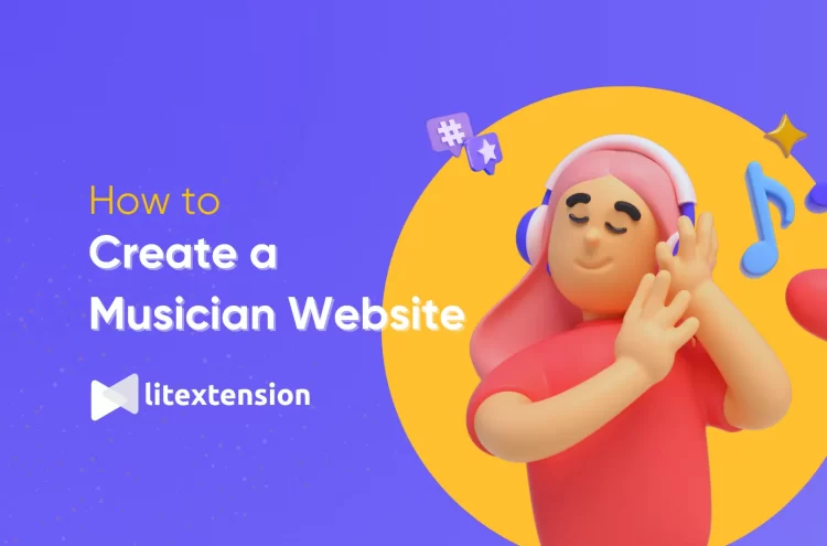 Create a musician website