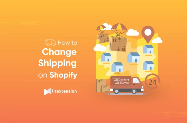 how to change shipping on shopify