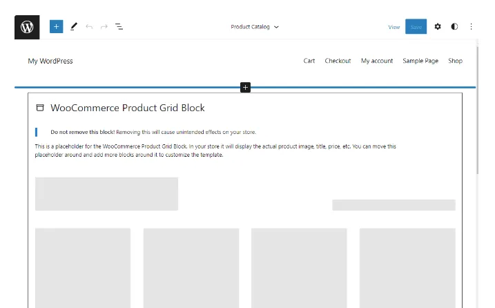 Product Grid Block