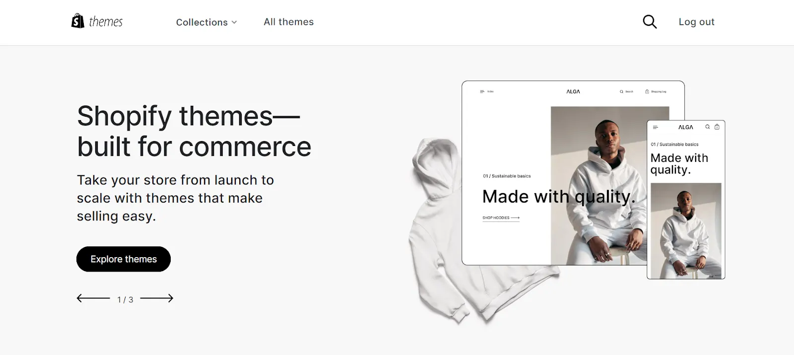 shopify theme store