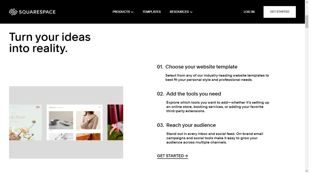 squarespace onboarding