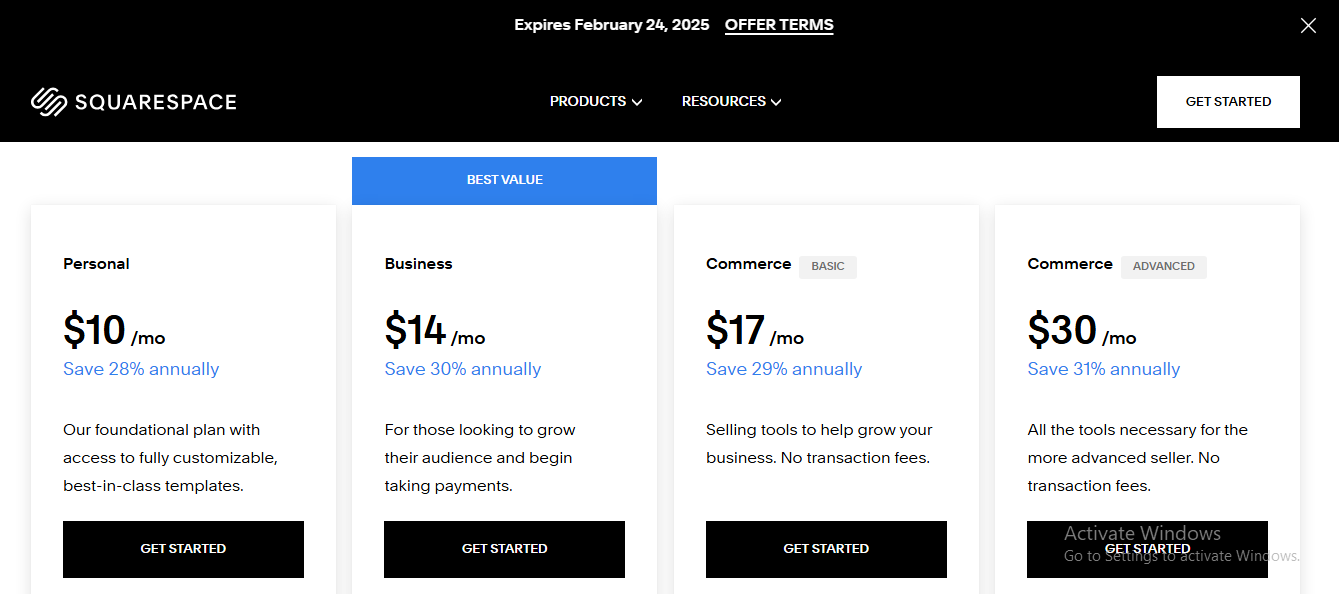 squarespace-pricing