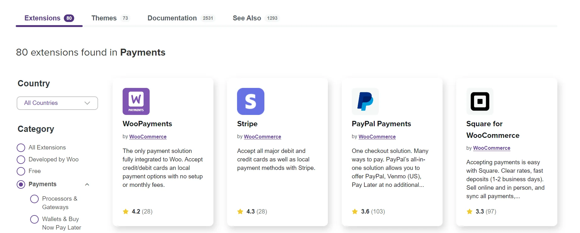 WooCommerce payment gateways