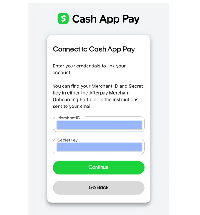 afterpay-merchant-id-secret-key