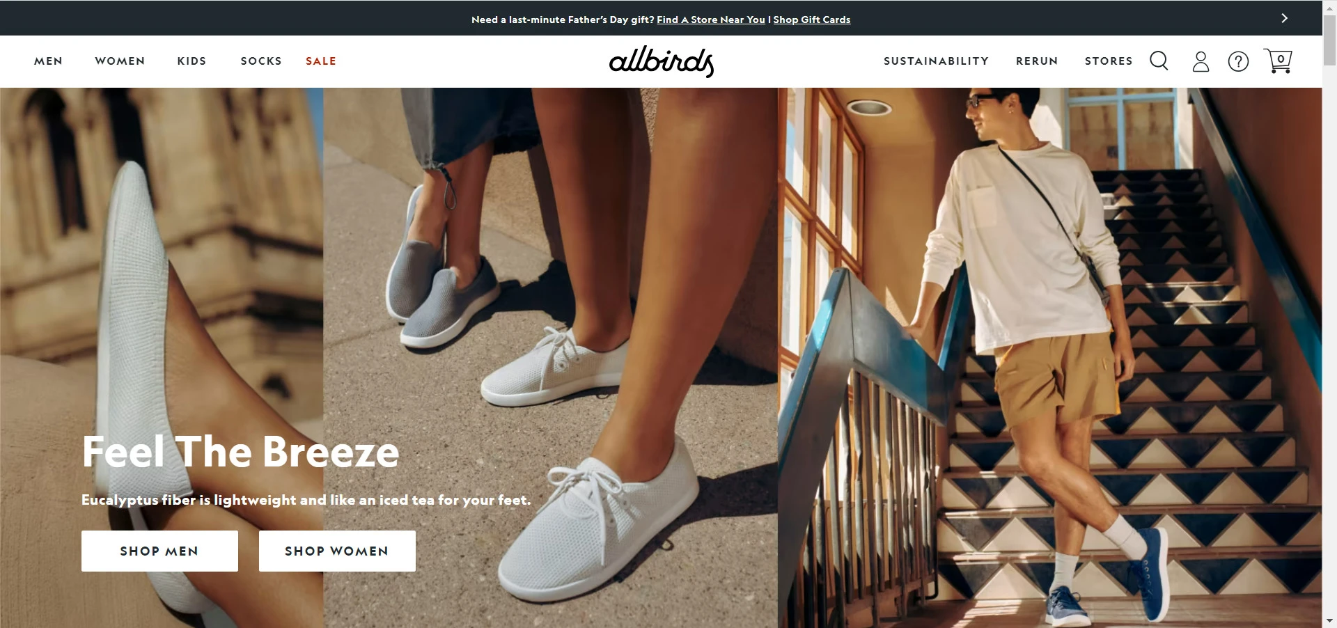 Allbirds as the best shopify store in USA