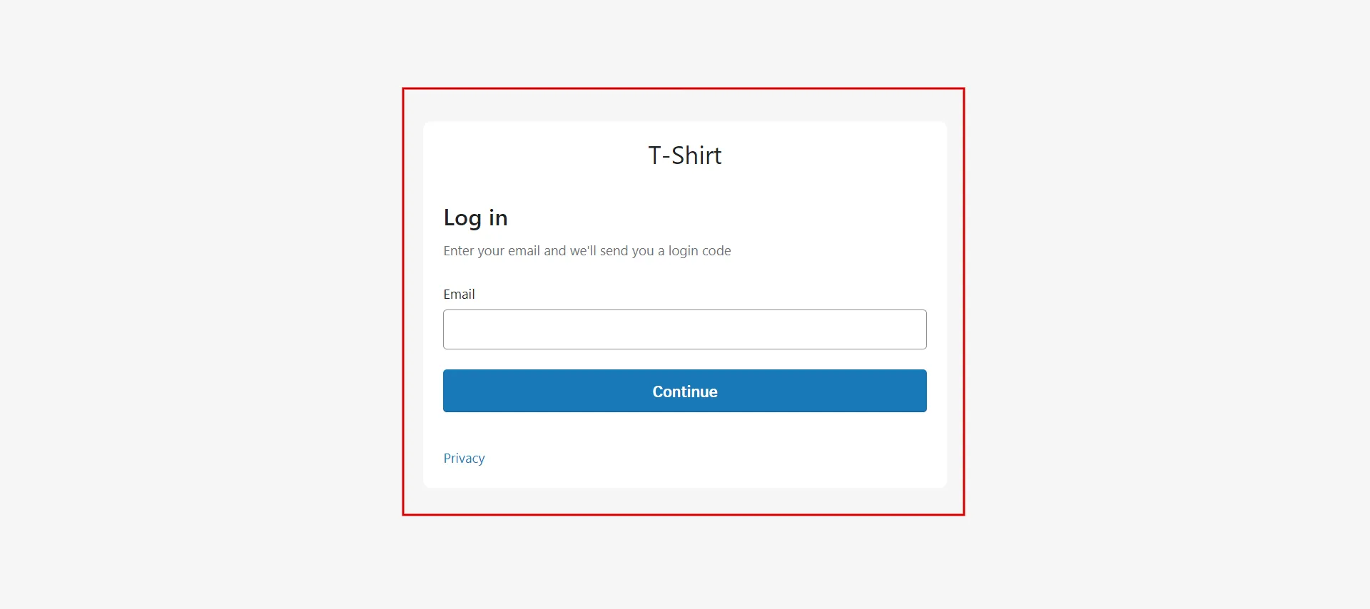 Shopify customer login for new customer
