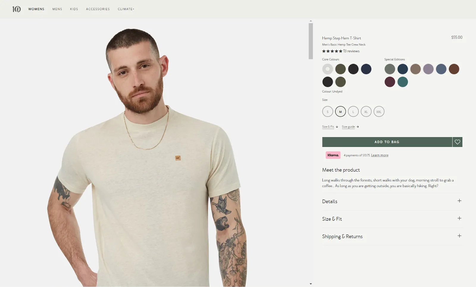 Shopify product options example