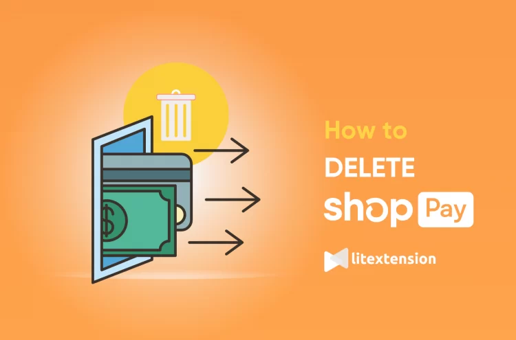 how to delete shop pay account