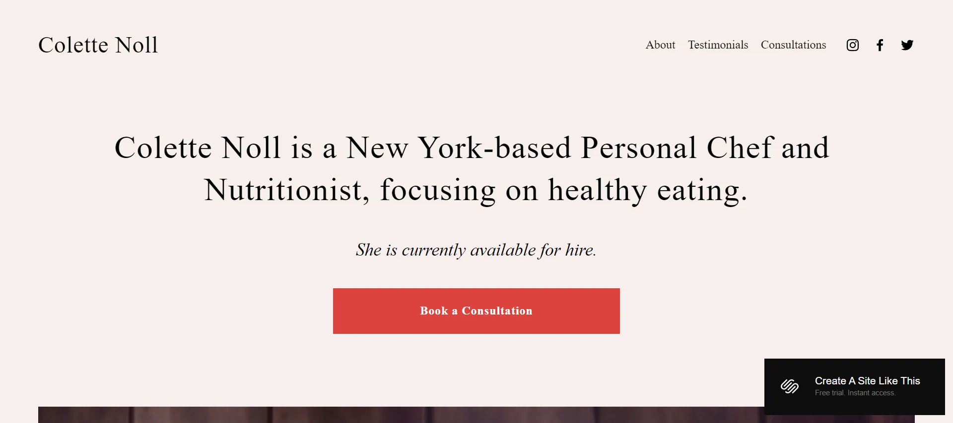 Noll - Best template for personal website