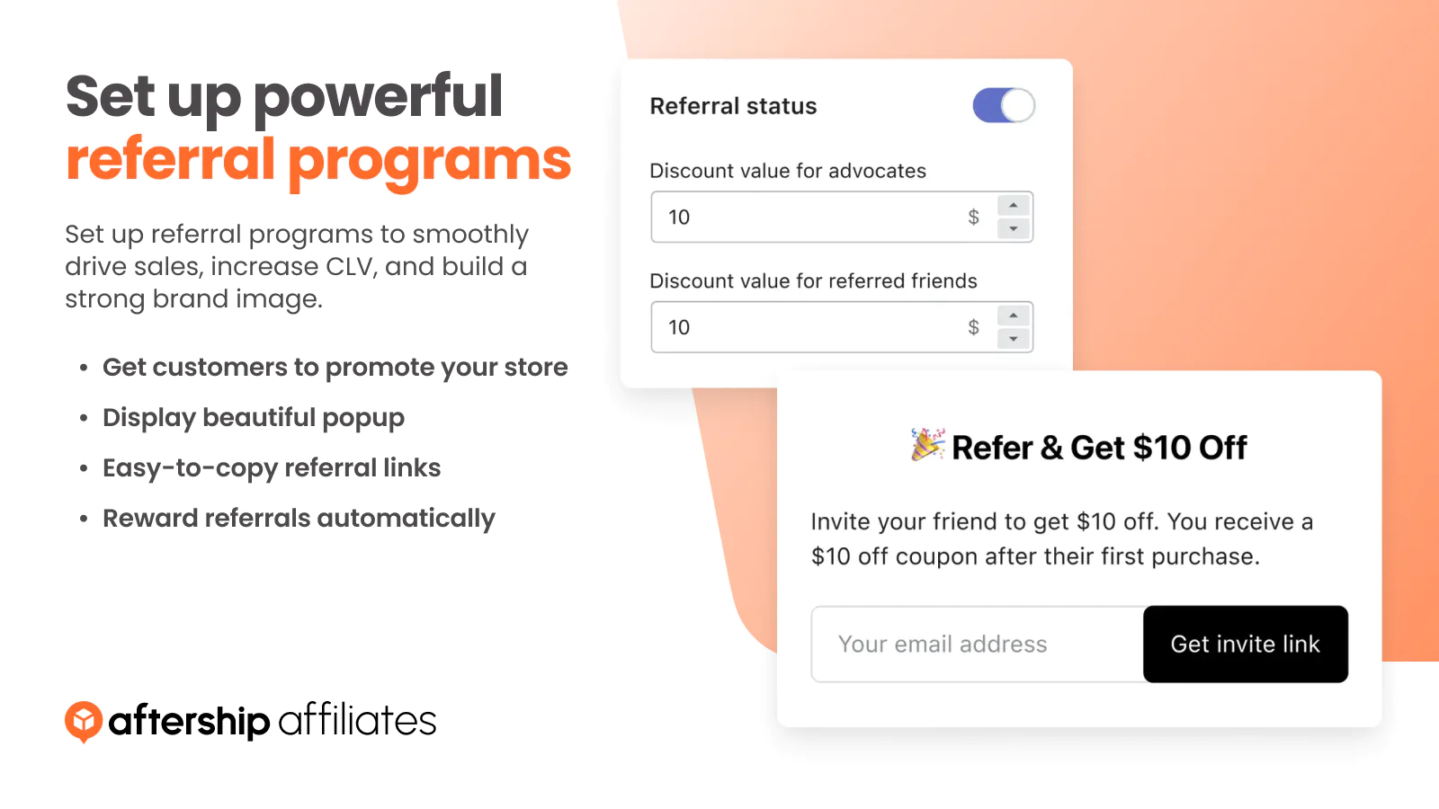 Automizely Referral & Affiliate app