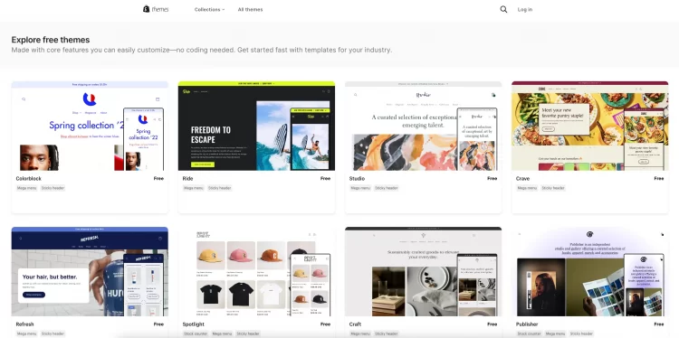 Shopify Themes Store