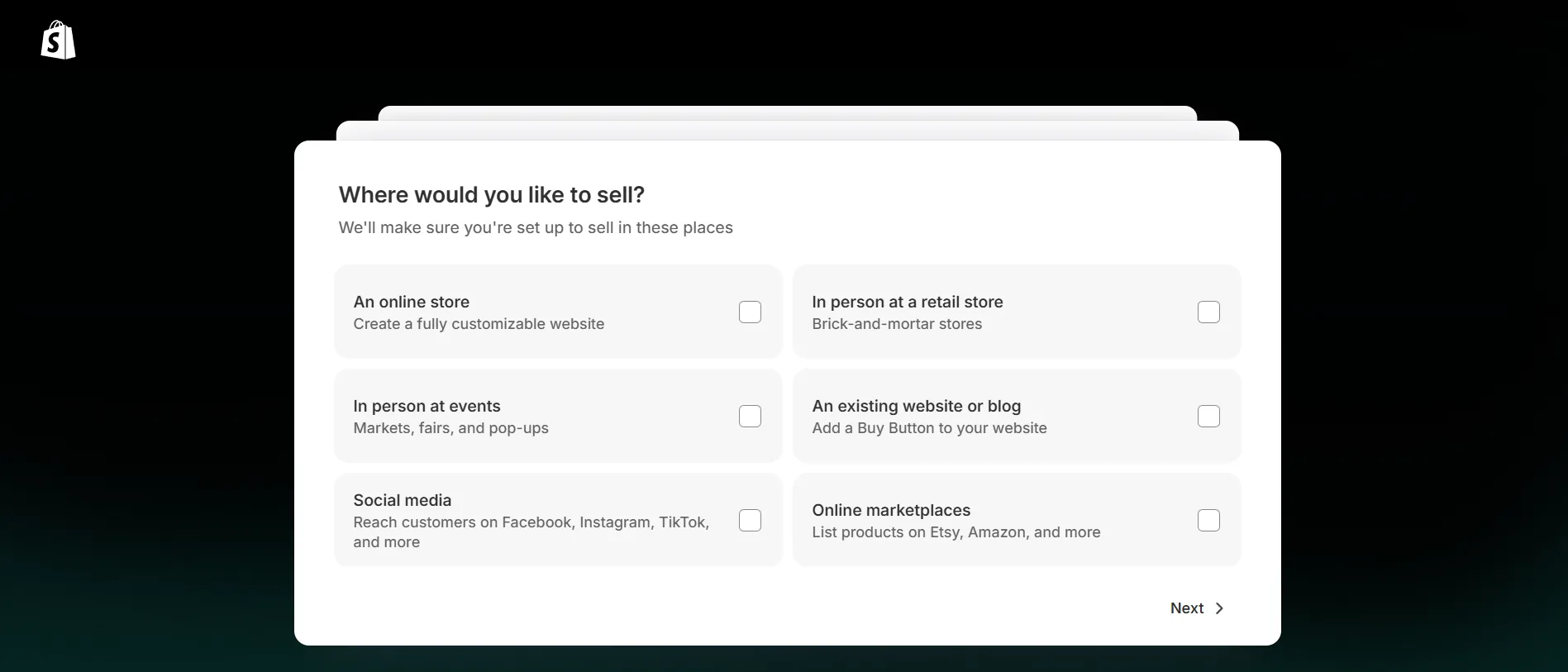 Shopify answer questions about business