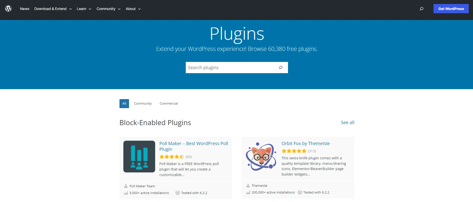 WordPress Plugin Directory