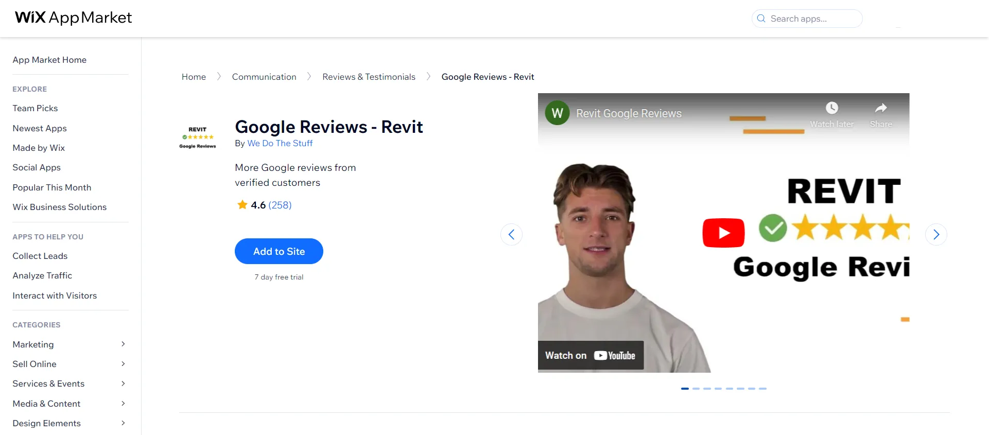 Google Reviews - Revit