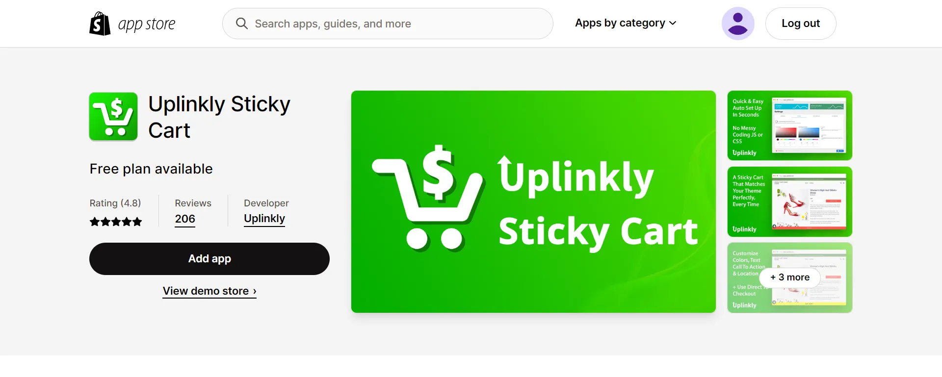 Uplinkly's Sticky Cart
