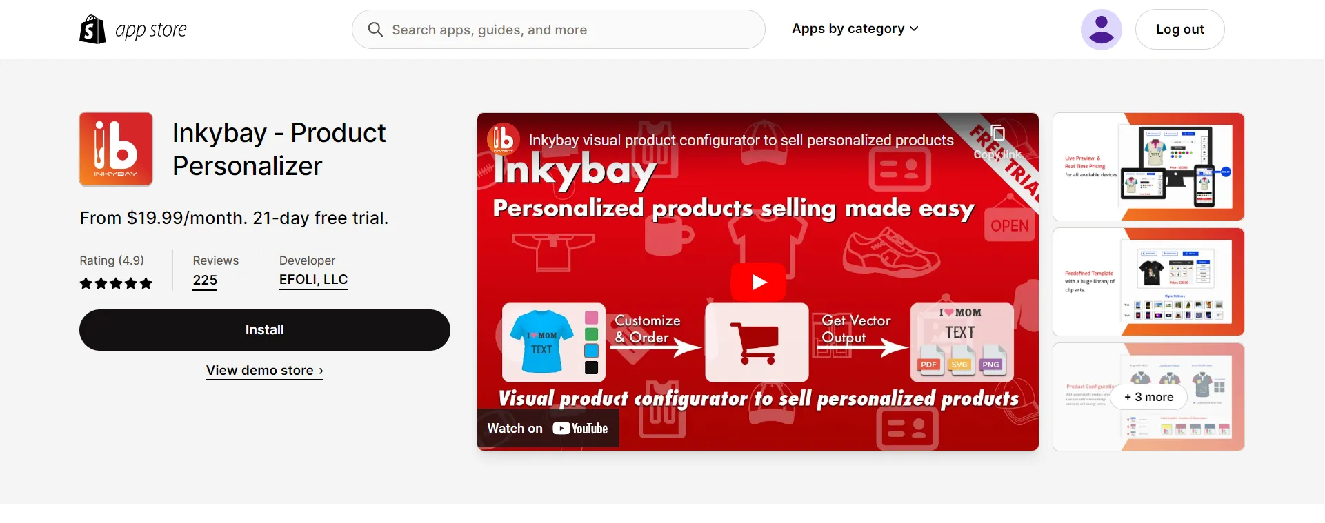 How to add a personalization box on Shopify Inkybay app