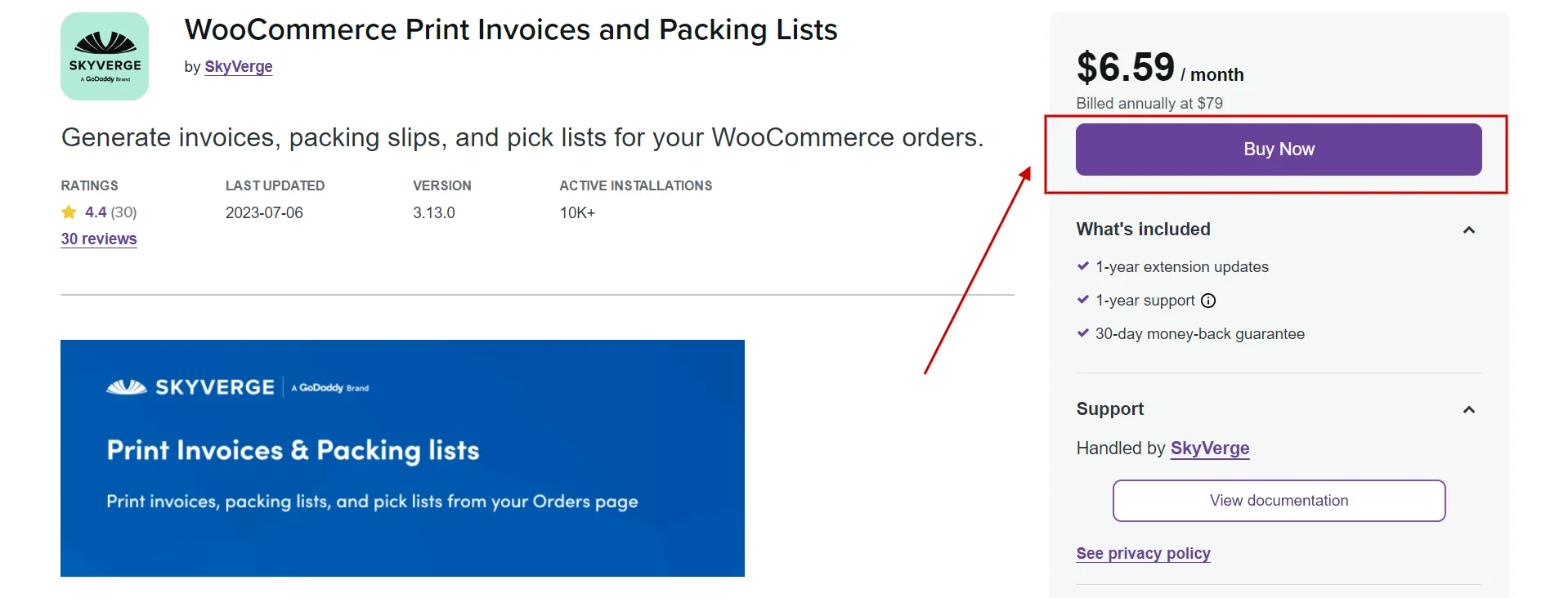 Download the WooCommerce Print Orders plugin