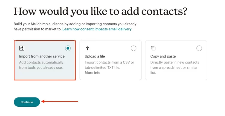 Sync WooCommerce contacts to Mailchimp