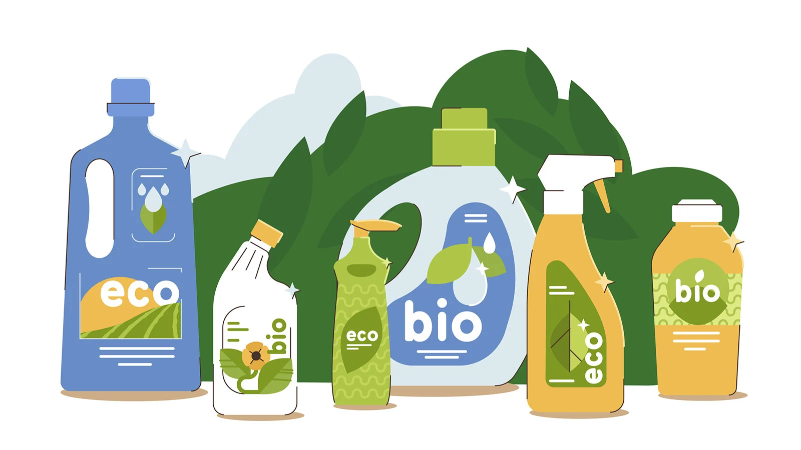 Eco-friendly cleaning products for a sustainable home