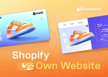 shopify vs your own website