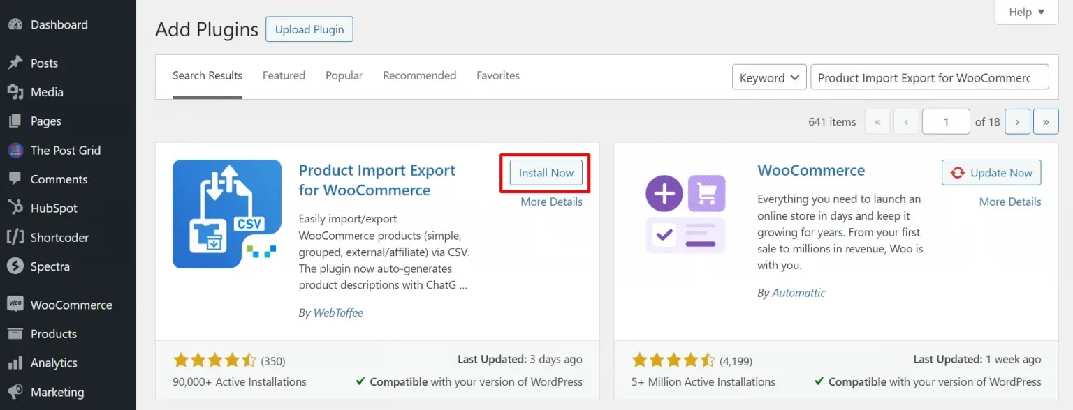 export-woocommerce-orders-plugin-step-1